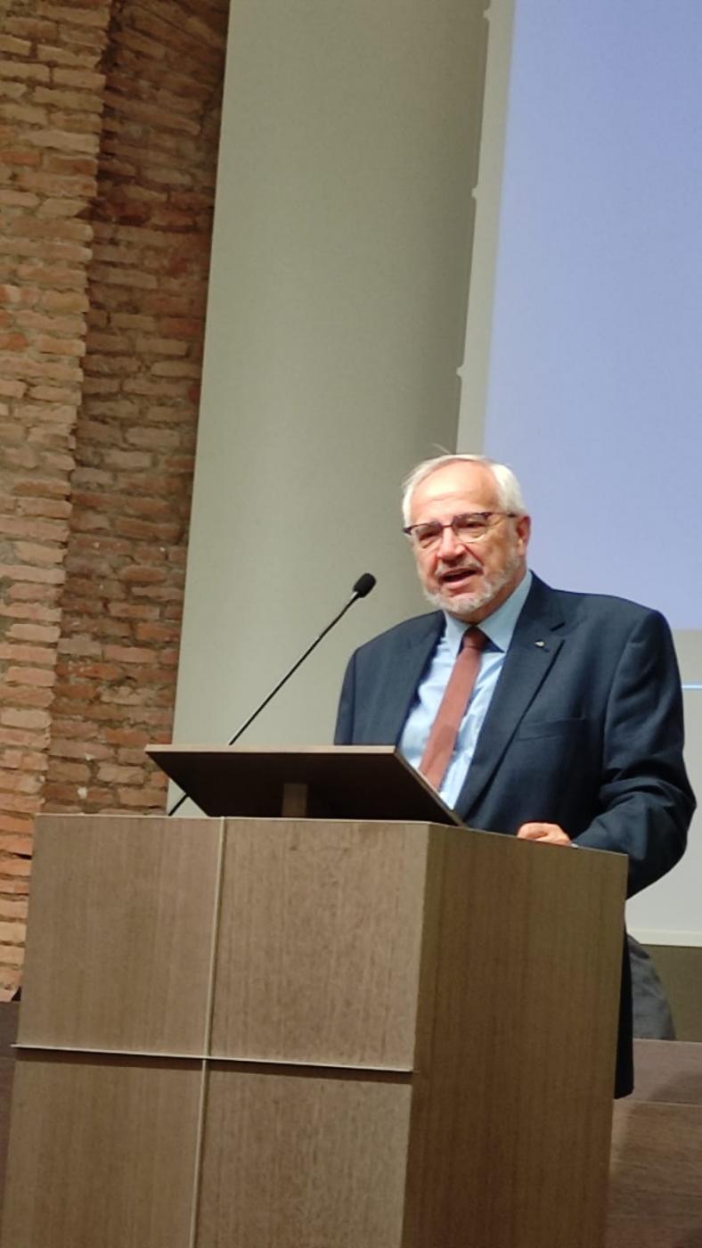 Alfonso Medina representando al Consejo  Evangélico Provincial de Málaga