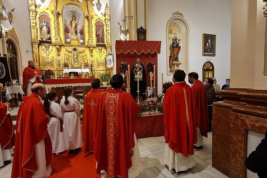Misa en la parroquia de Yunquera con motivo del 85 aniversario del martirio del beato Duarte // C. CERVANTES