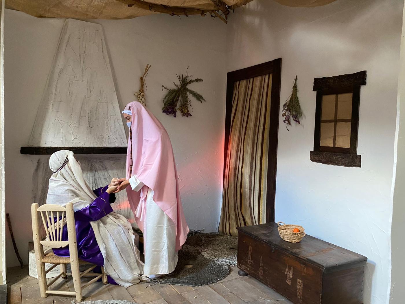 Escena del Belén Viviente Diocesano