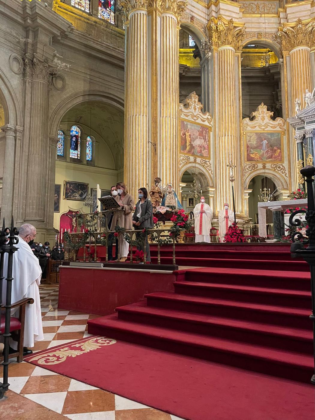 Día de la Sagrada Familia 2021 en la Catedral de Málaga // E. LLAMAS