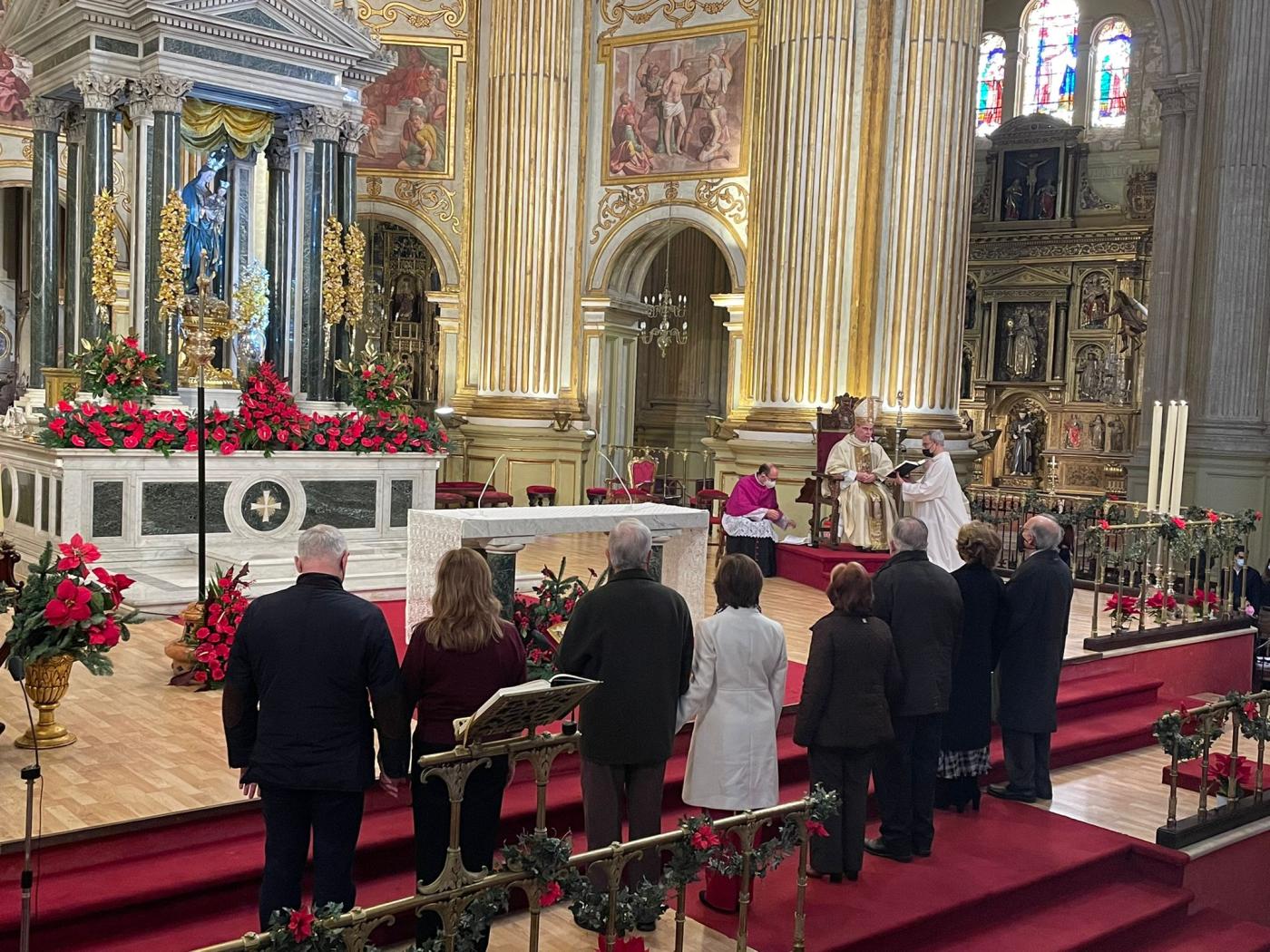 Día de la Sagrada Familia 2021 en la Catedral de Málaga // E. LLAMAS