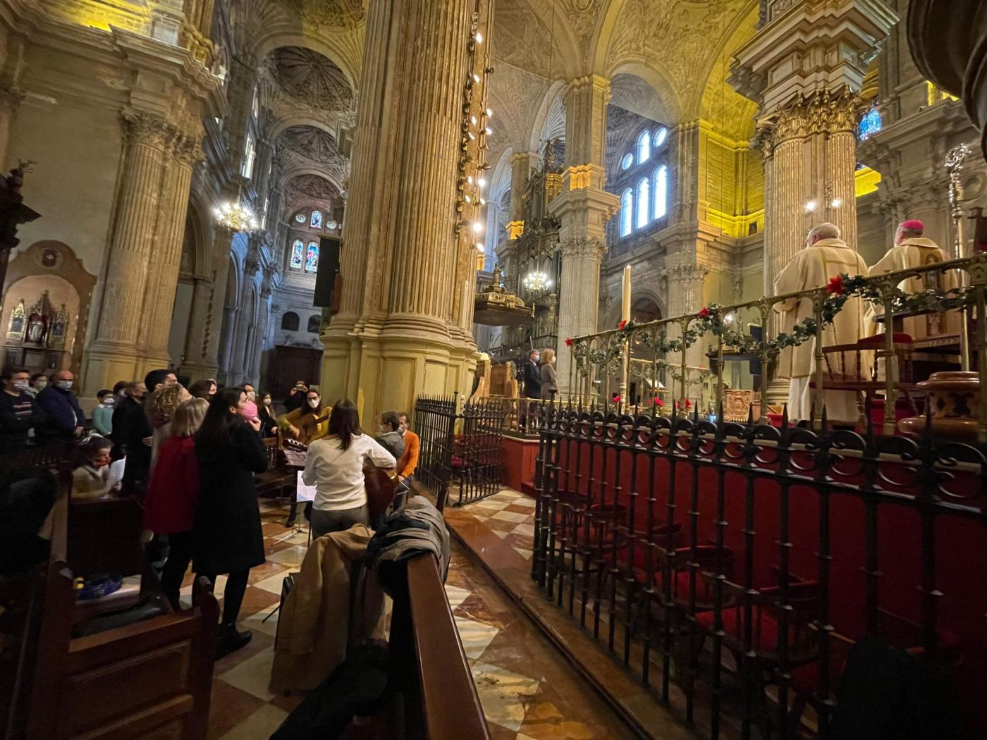 Día de la Sagrada Familia 2021 en la Catedral de Málaga // E. LLAMAS