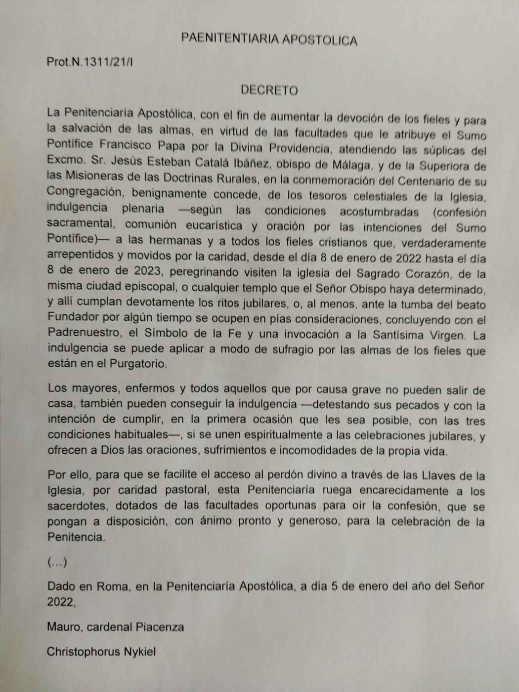 «Tres futuros santos estuvieron presentes en la primera misión»