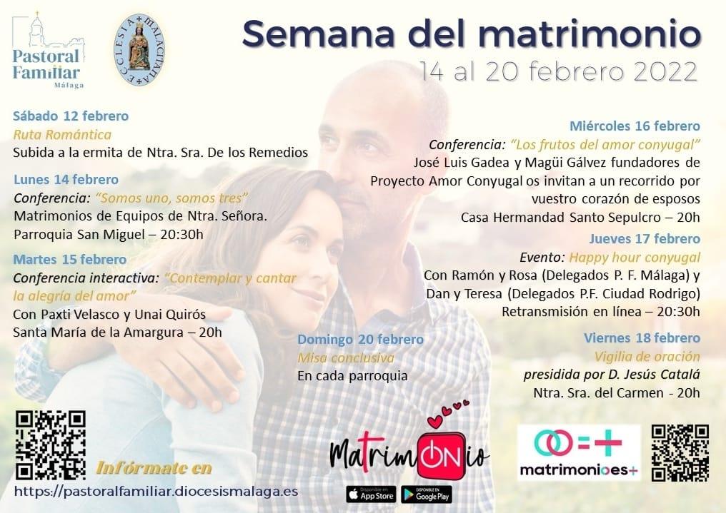 La Semana del Matrimonio se clausuró con una Misa conclusiva en cada parroquia