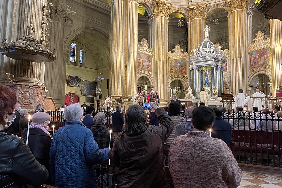 Asamblea Final de la Fase Diocesana Sinodal, en la Catedral de Málaga // E. LLAMAS