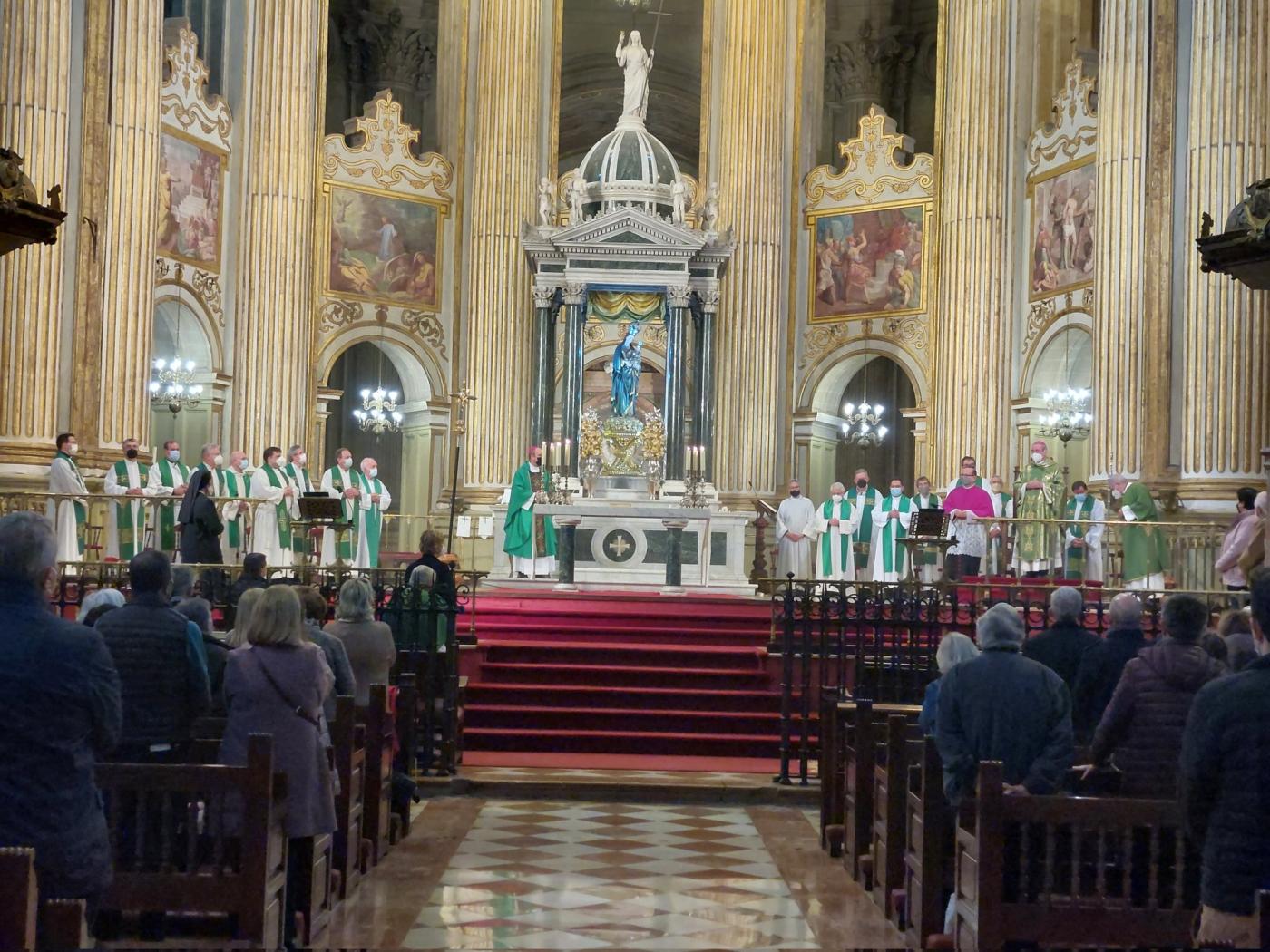 Misa de clausura de las Jornadas Nacionales de Teología de la Caridad e inauguración de los actos del 75 aniversario de Cáritas Española