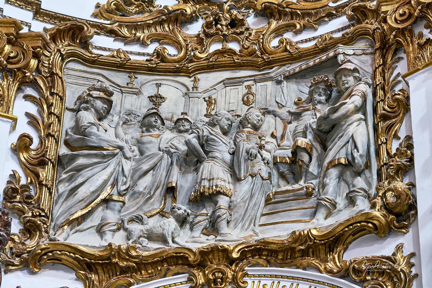 Alto relieve juicio de Ciriaco y Paula