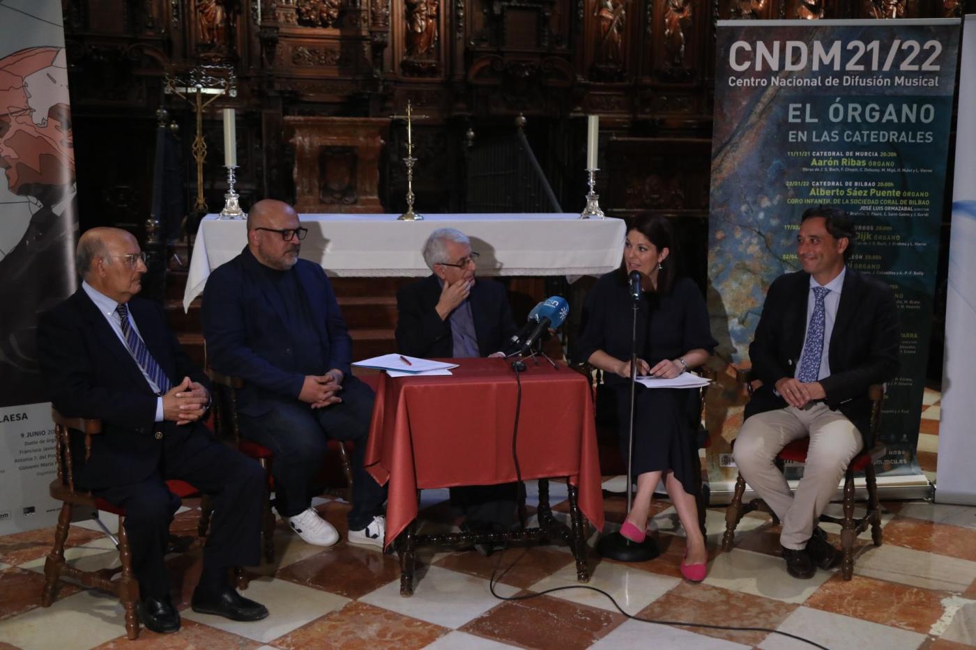 Esta tarde, duelo de órganos en la Catedral de Málaga