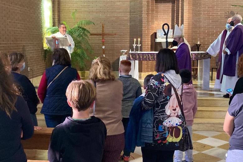 Visita Pastoral del Sr. Obispo, D. Jesús Catalá, a la parroquia de Villafranco del Guadalhorce