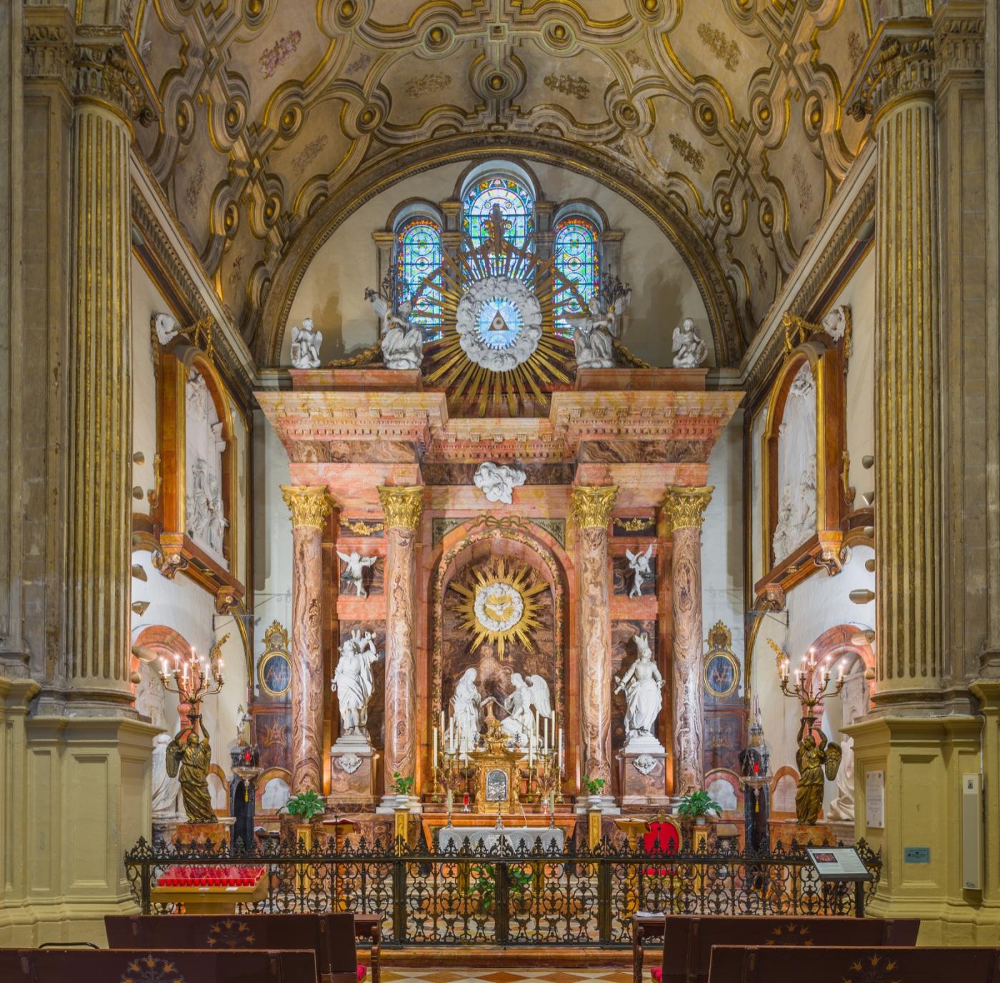Capilla de la Encarnación en la Catedral de Málaga, dedicada a este misterio de la vida de la Virgen