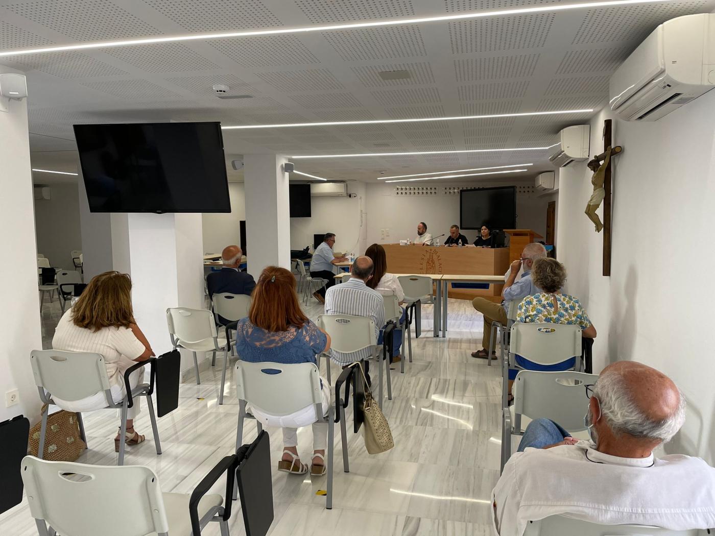 Defensa de la tesina de José Antonio Aguilar, diácono permanente de la diócesis de Málaga // E. LLAMAS