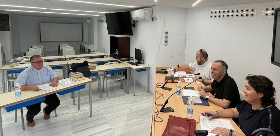 Defensa de la tesina de José Antonio Aguilar, diácono permanente de la diócesis de Málaga // E. LLAMAS