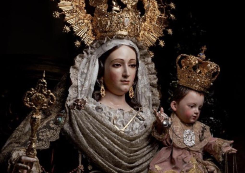 Virgen del Carmen de la hermandad de Los Remedios de Málaga