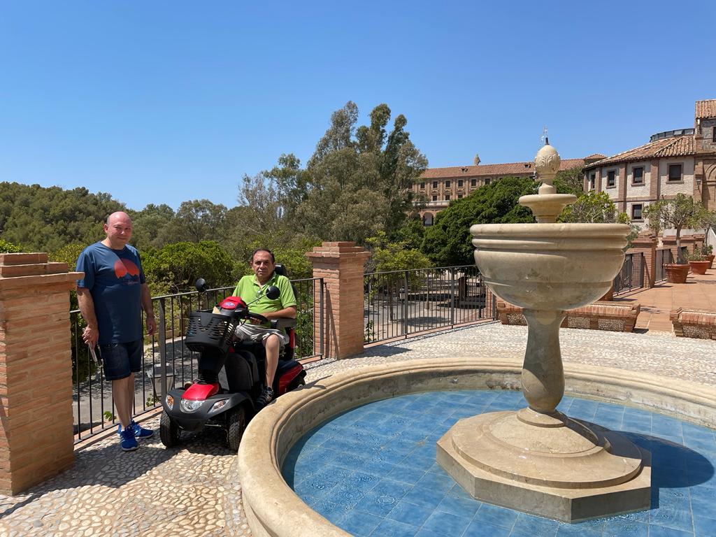 Miguel Ángel, presidente de Frater Castellón, y José Vicente, secretario // E. LLAMAS
