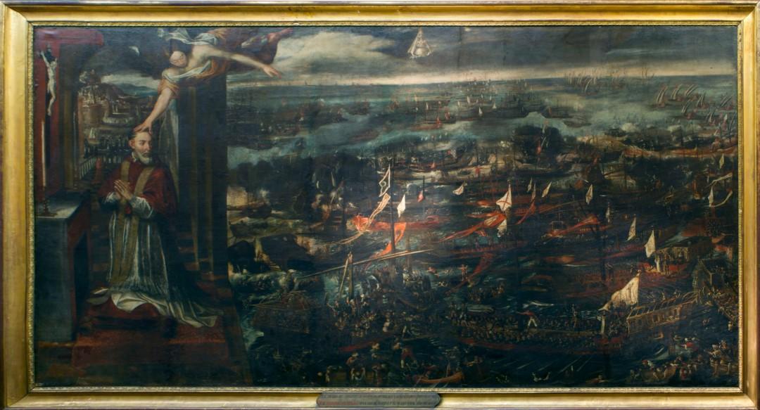 Cuadro de LA BATALLA DE LEPANTO