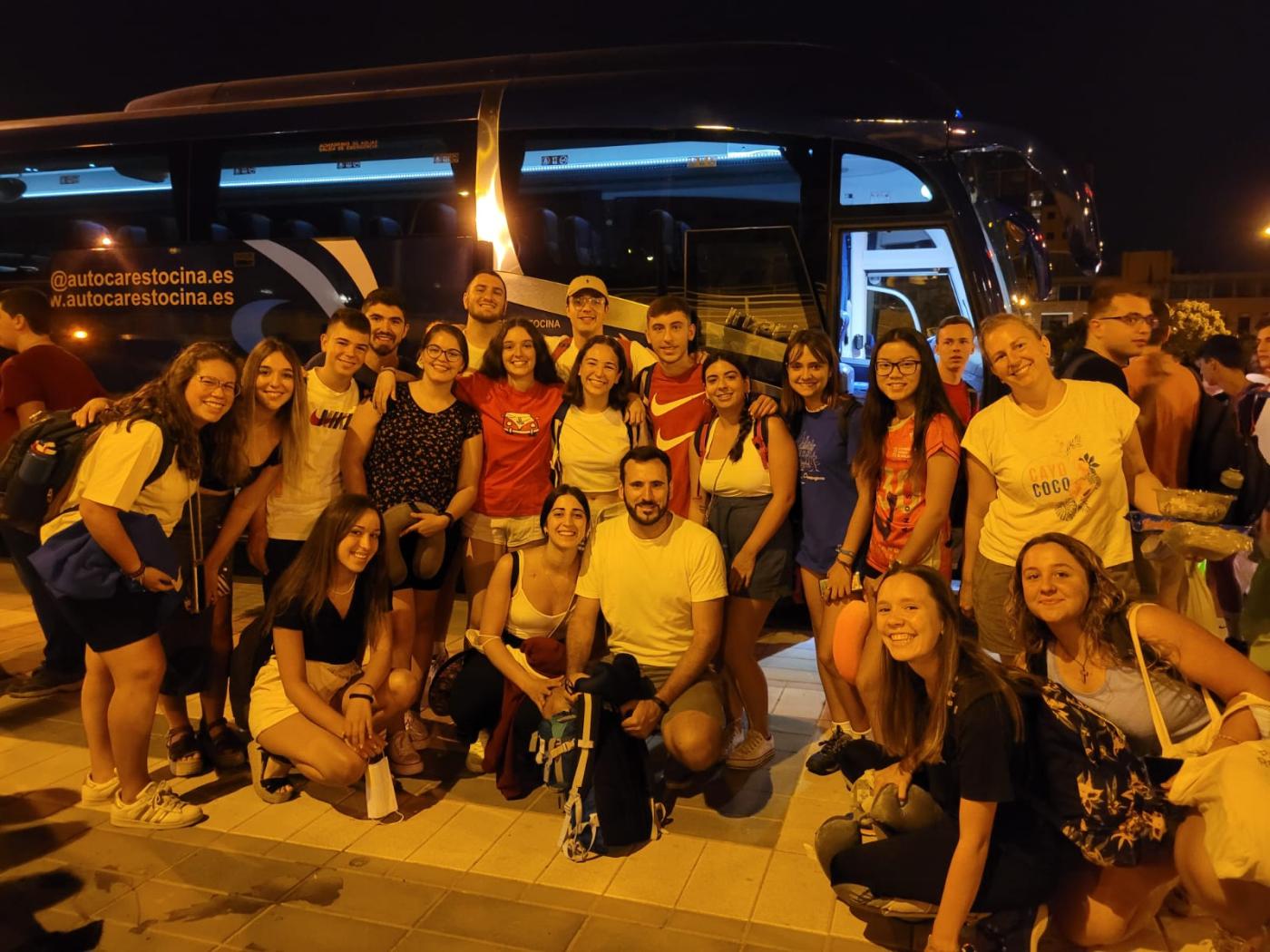 Los jóvenes de Málaga, en la Peregrinación Europea a Santiago