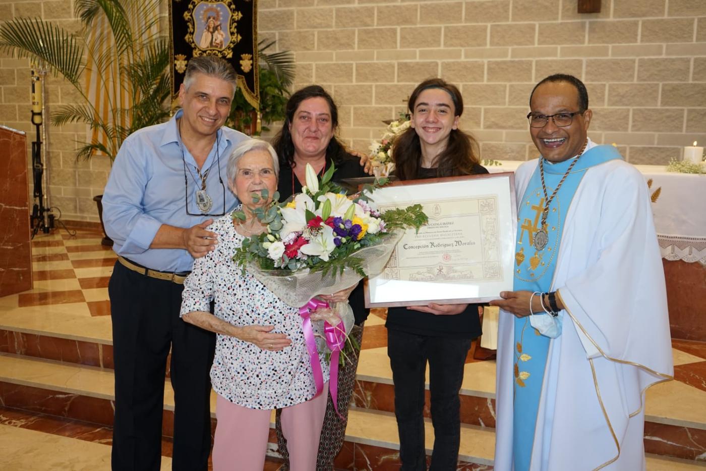 Concepción Rodríguez: «Todo el que busque paz y cariño, que vaya a la iglesia»