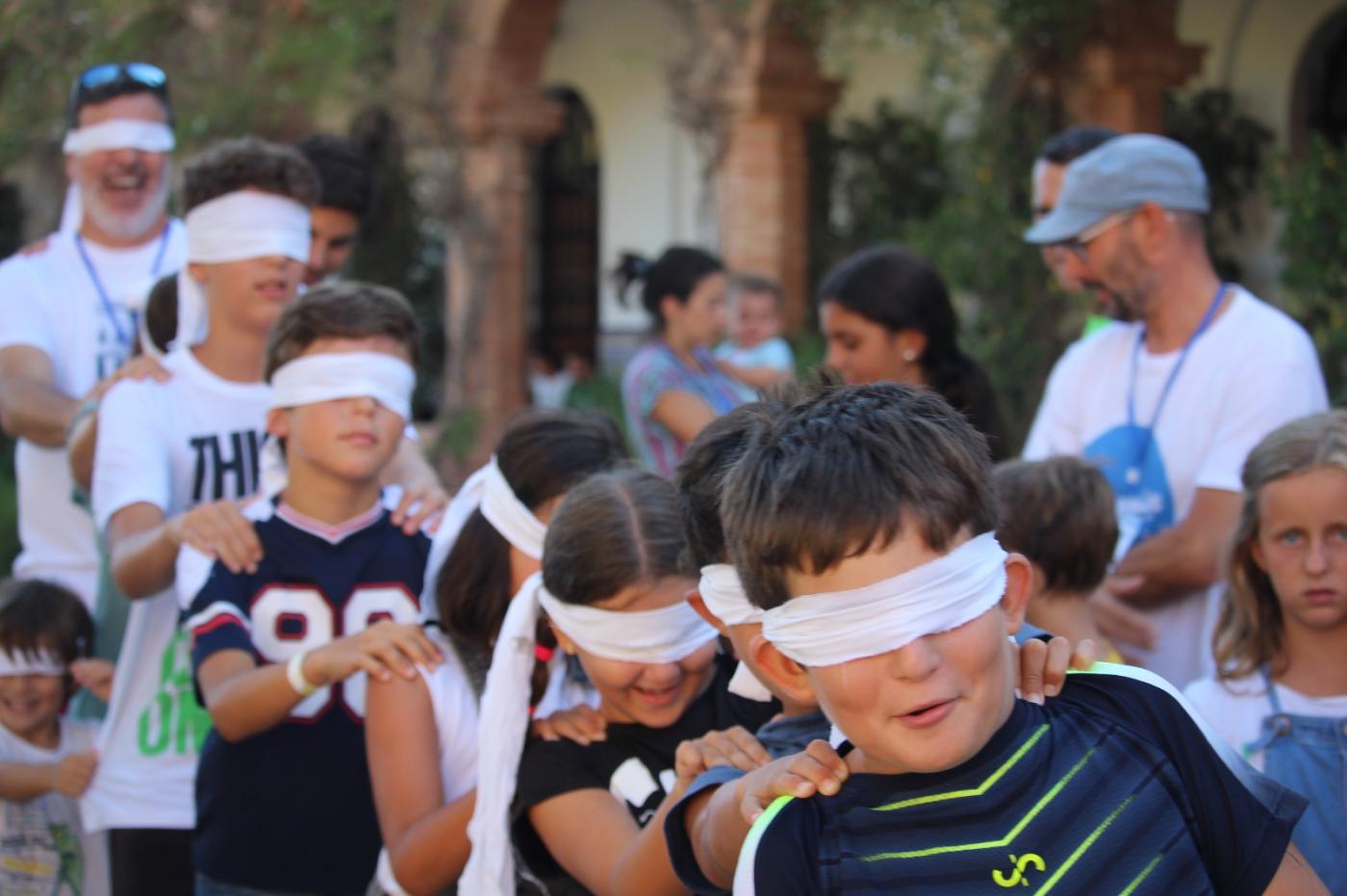 Durante una de las yincanas