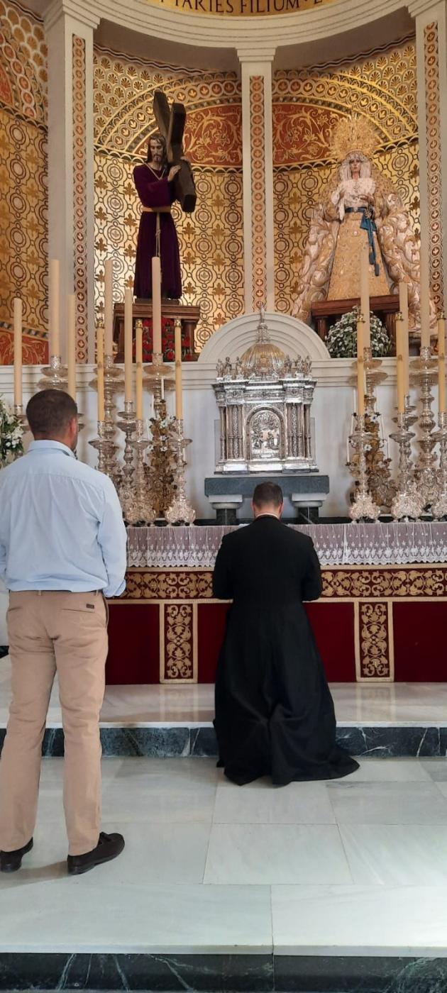 En la Basílica de la Esperanza