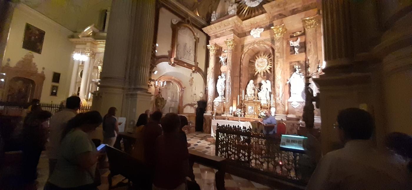 Convivencia de laicos y sacerdotes que participaron en el el encuentro de Barcelona