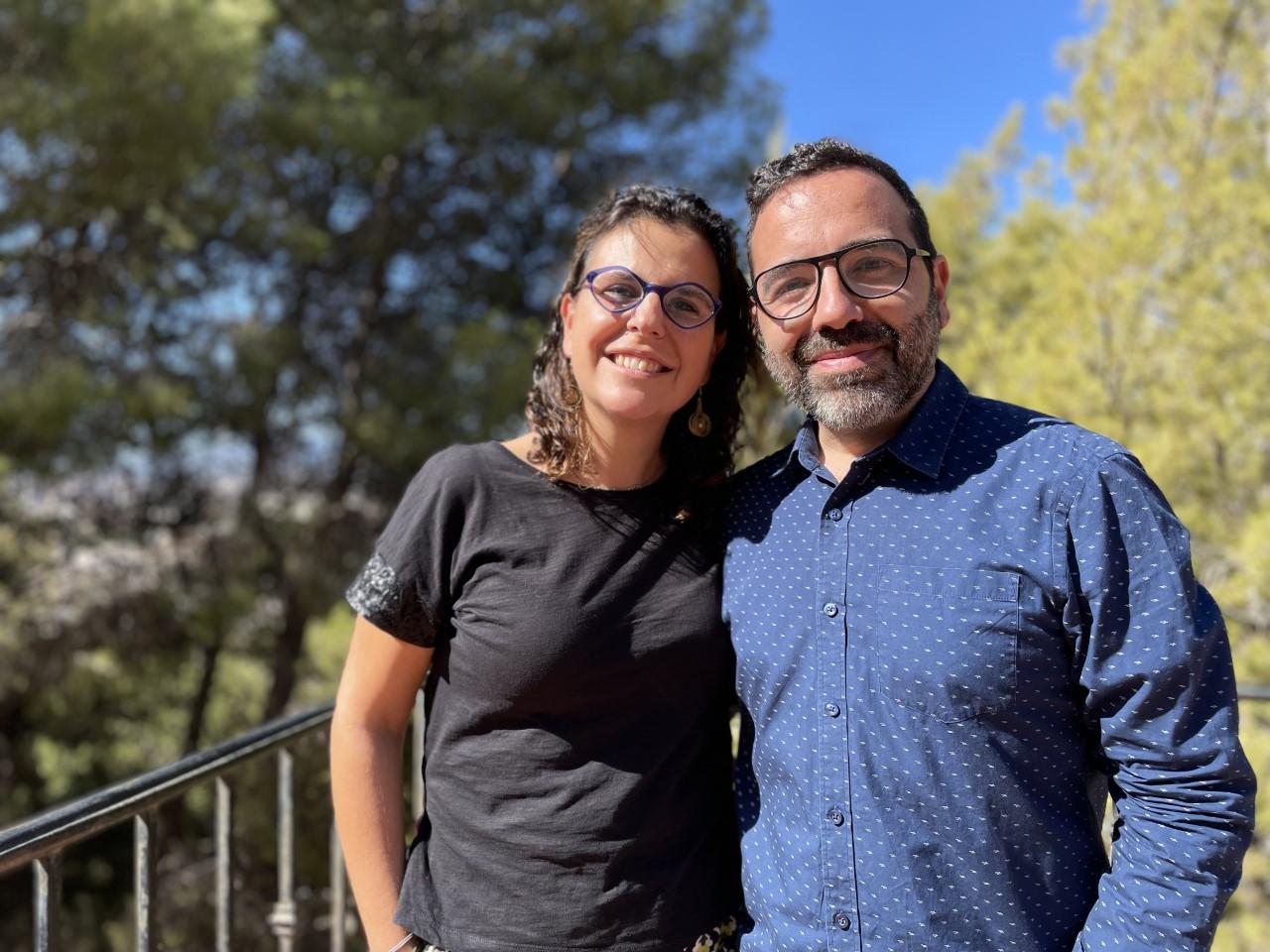 Pedro y su esposa Mercedes // E. LLAMAS