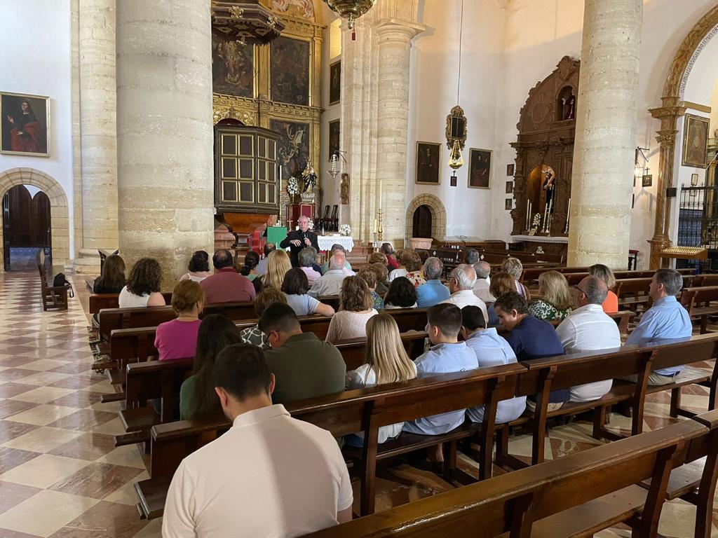 Visita Pastoral del Sr. Obispo, D. Jesús Catalá, a la parroquia de San Juan Bautista, en Antequera
