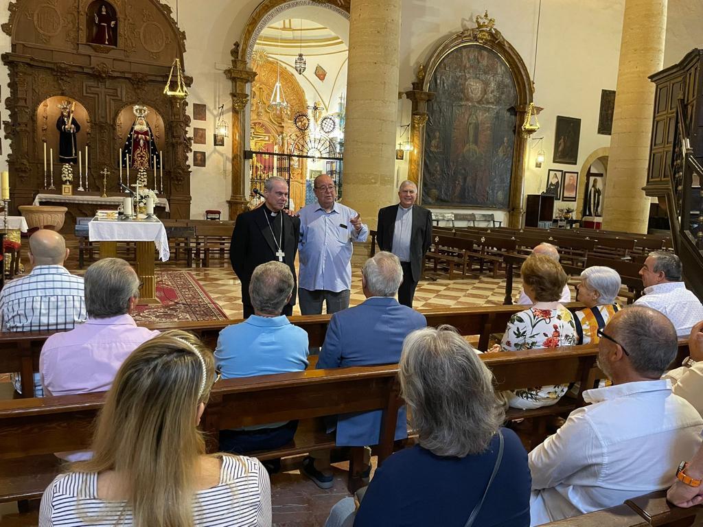 Visita Pastoral del Sr. Obispo, D. Jesús Catalá, a la parroquia de San Juan Bautista, en Antequera