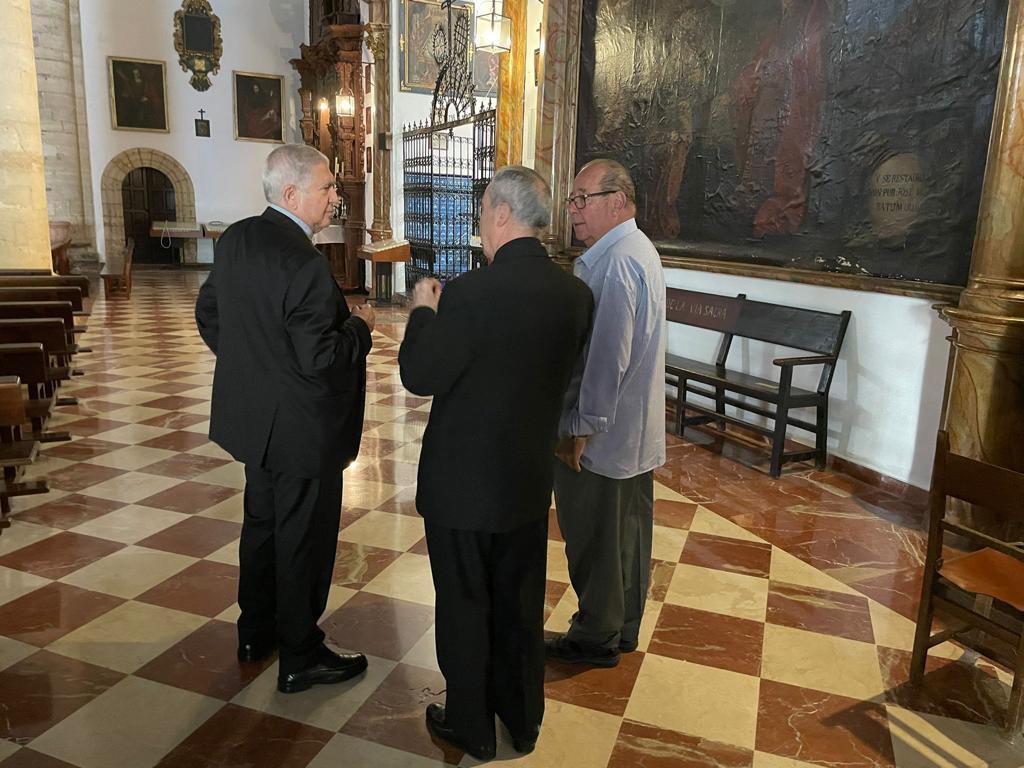Visita Pastoral del Sr. Obispo, D. Jesús Catalá, a la parroquia de San Juan Bautista, en Antequera