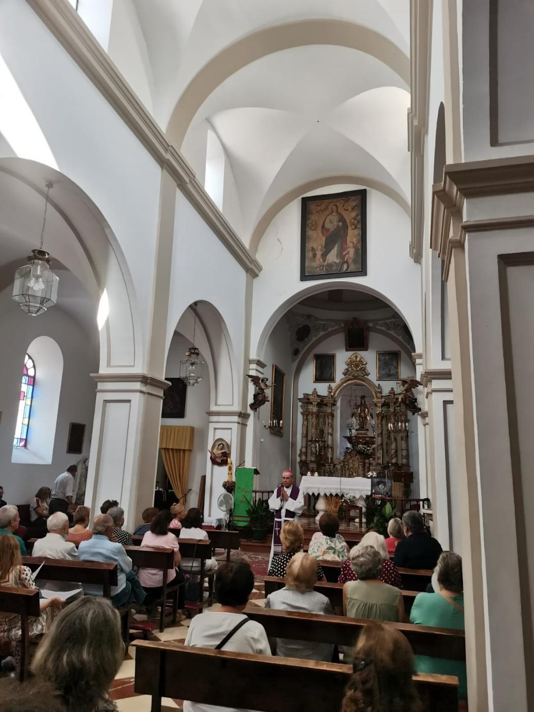 Visita Pastoral del Sr. Obispo a la parroquia de San Miguel, en Antequera