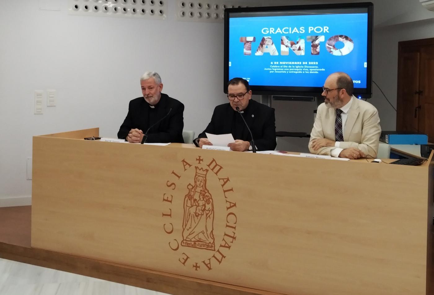 La Diócesis de Málaga agradece a los malagueños su apoyo en 2021