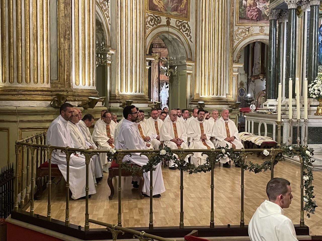 Ordenación de ocho diáconos en la Catedral de Málaga // E. LLAMAS