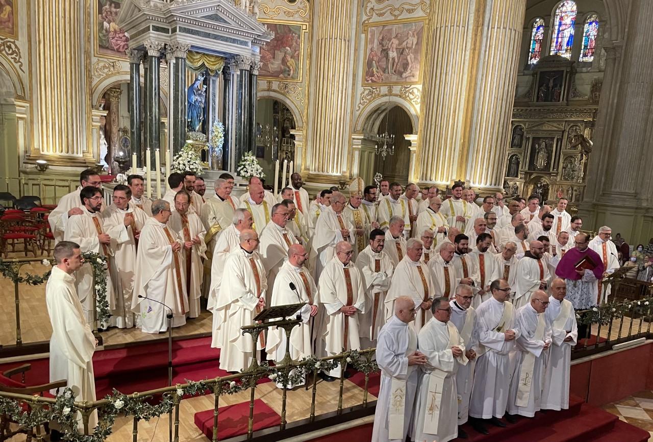 Ordenación de ocho diáconos en la Catedral de Málaga // E. LLAMAS