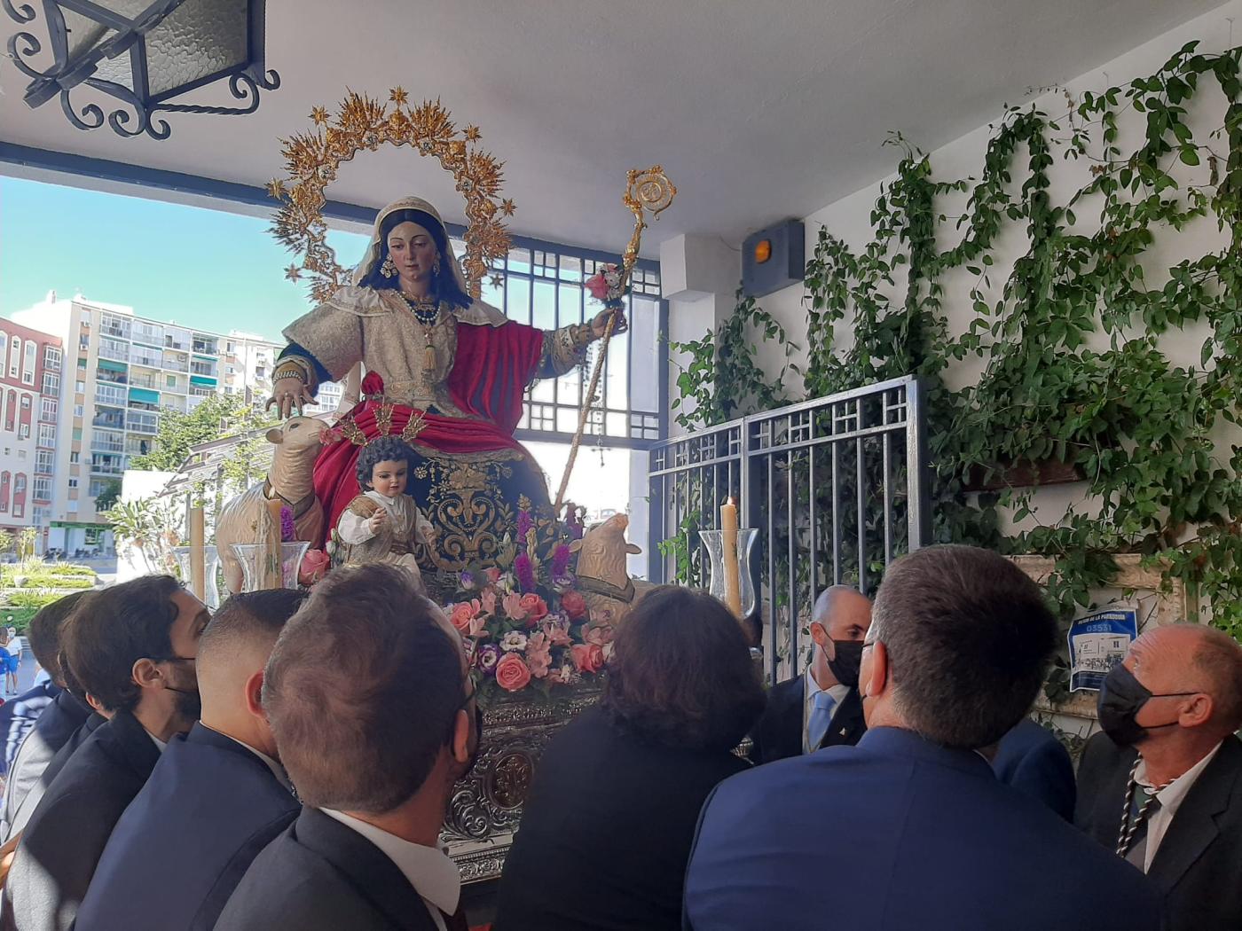La Divina Pastora visita a los enfermos