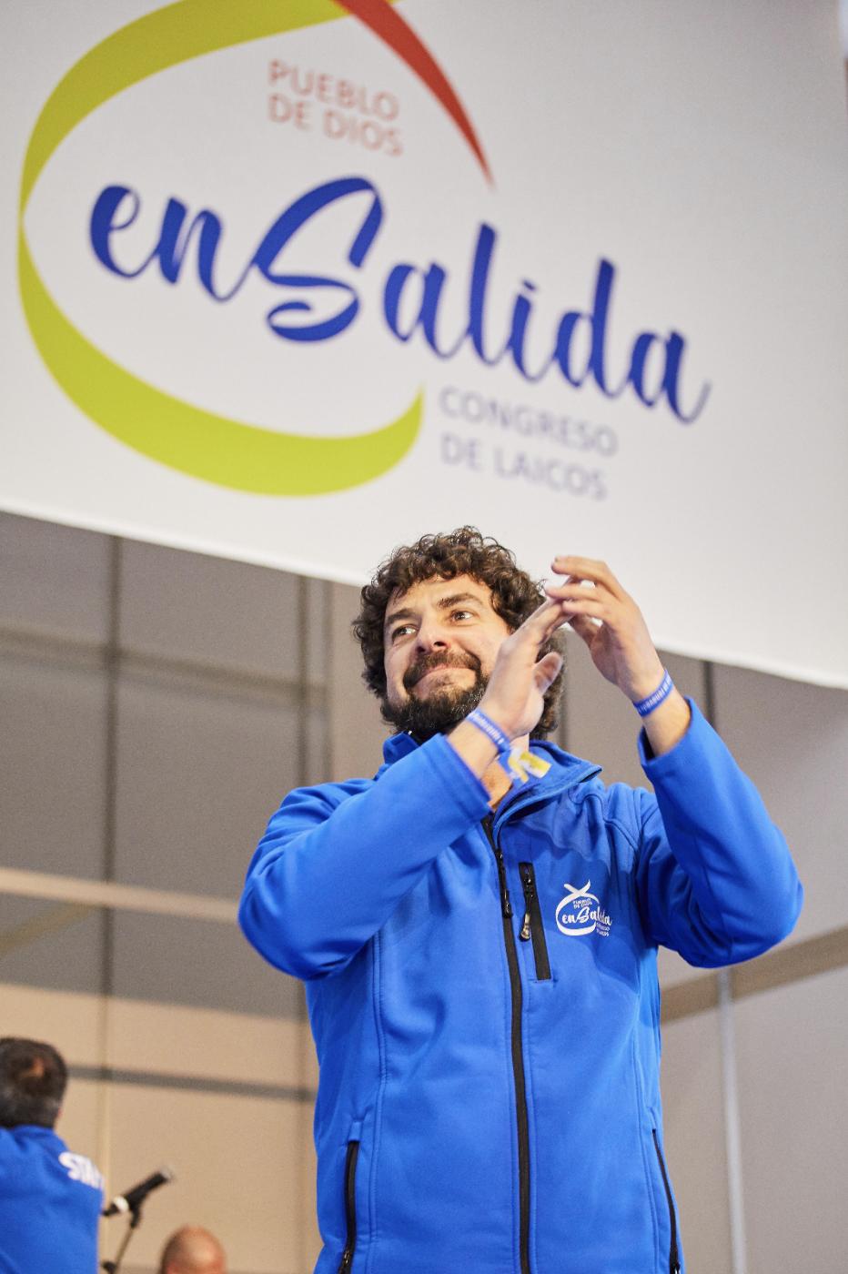 Fran Ramírez en el Congreso de Laicos