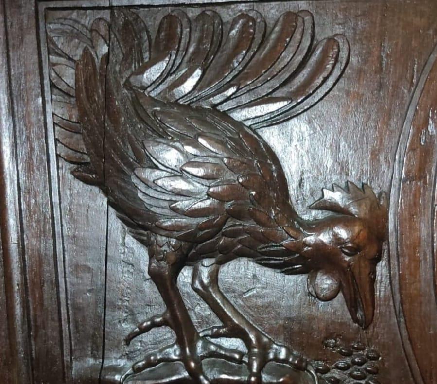 Detalle del coro de la Catedral de Málaga