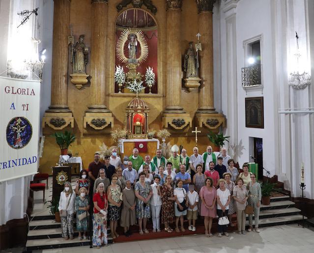 «En la Visita Pastoral pedimos a Dios Trinidad que siga bendiciendo a nuestro Obispo en su misión»
