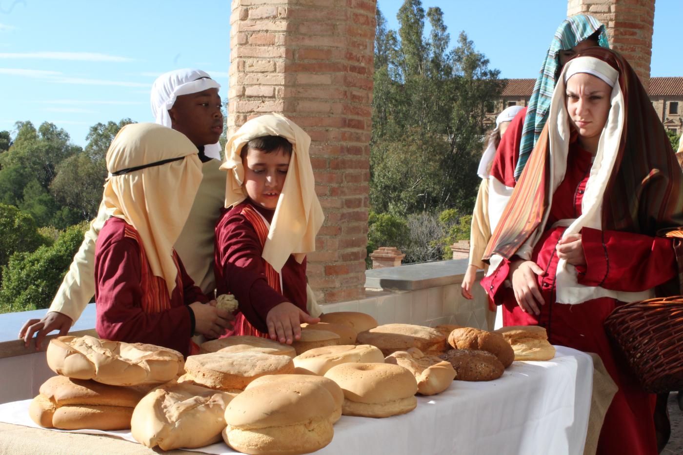Actividades paralelas al Belén Viviente Diocesano en los exteriores de la Casa Diocesana