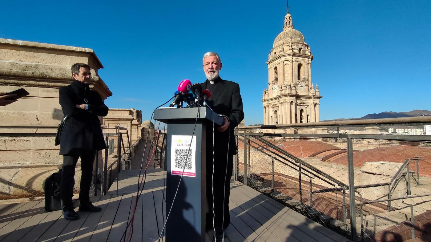 Los malagueños ya pueden contribuir particularmente a las obras de la Catedral