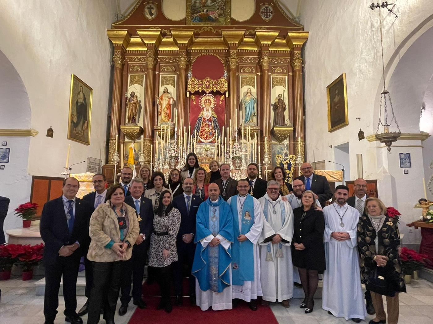 Fiesta inmaculista en los franciscanos de Vélez-Málaga