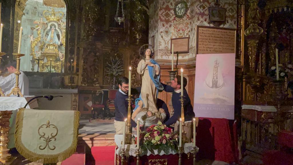 El arciprestazgo de Antequera vivió una Vigilia de la Inmaculada organizada por los jóvenes