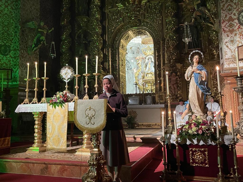 El arciprestazgo de Antequera vivió una Vigilia de la Inmaculada organizada por los jóvenes