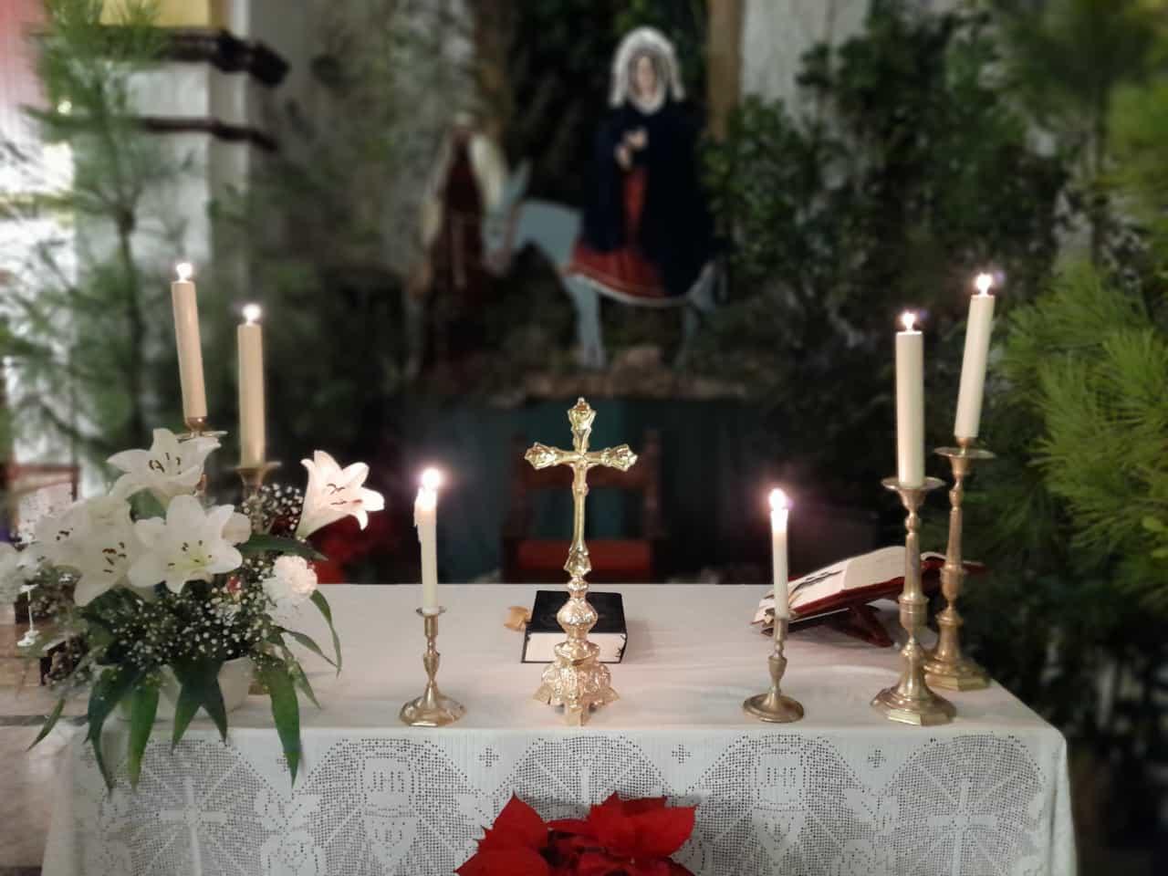 Los vecinos de Algatocín acompañan a la Sagrada Familia en su búsqueda de posada