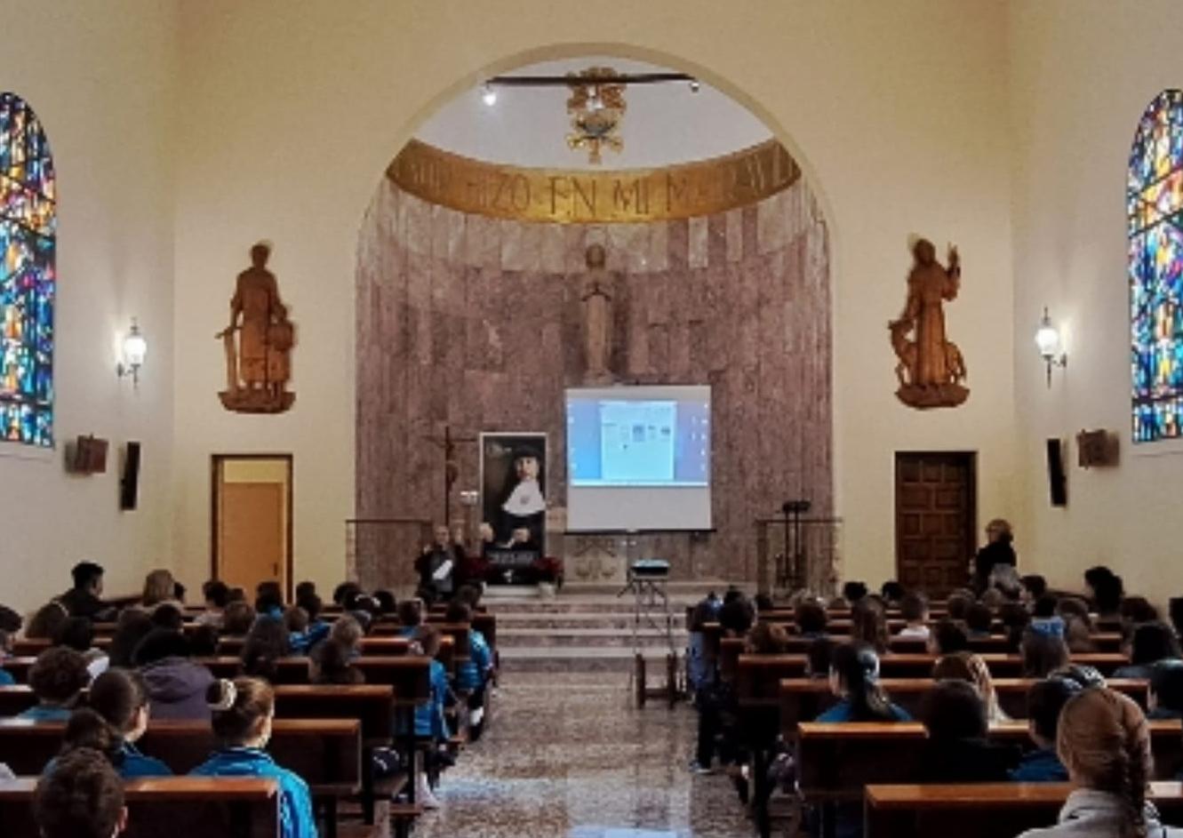 Capilla del colegio "La Purísima" de Málaga, templo jubilar hasta octubre de 2023