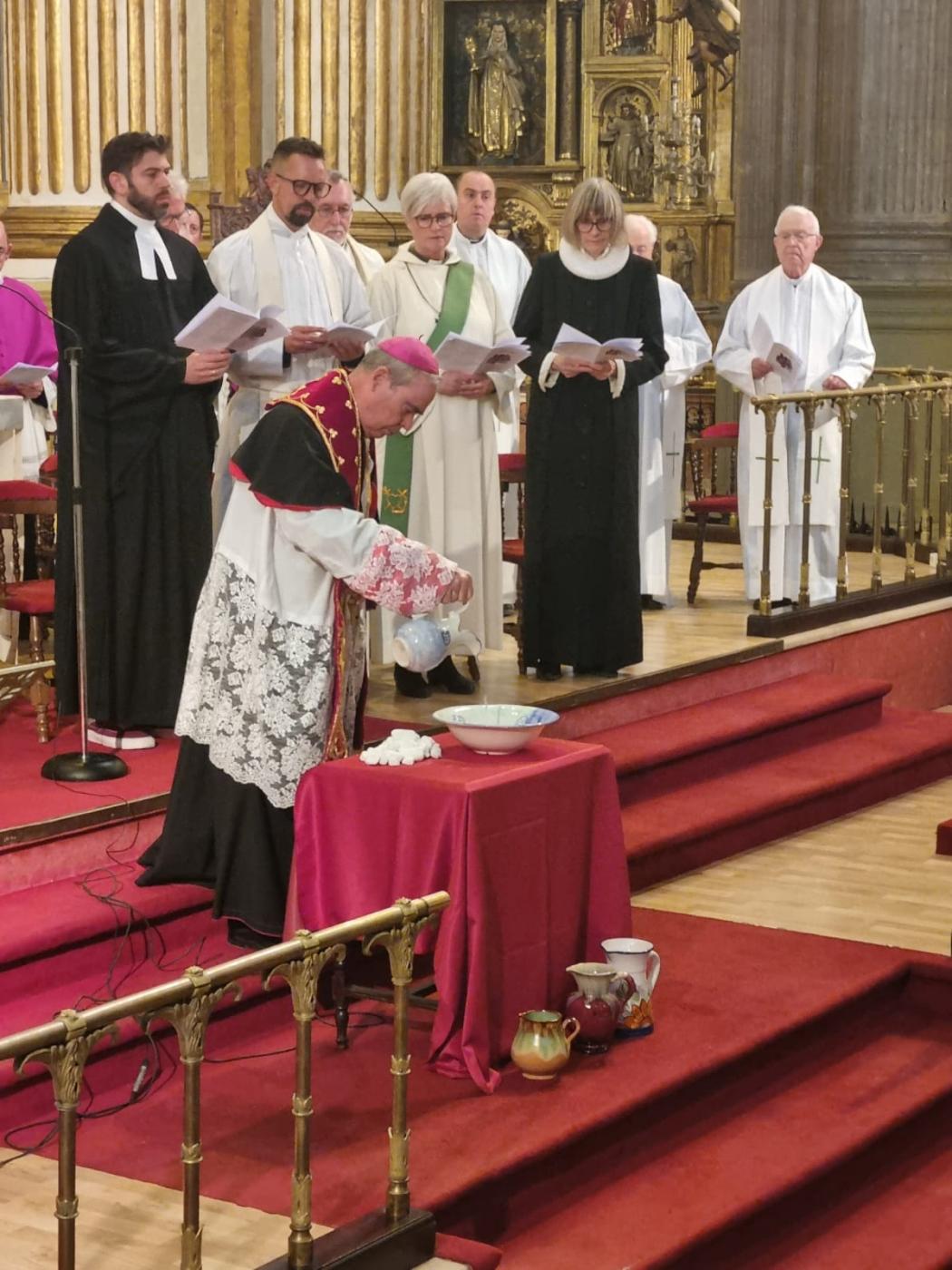 Celebración ecuménica en la Catedral, presidida por el Obispo de Málaga