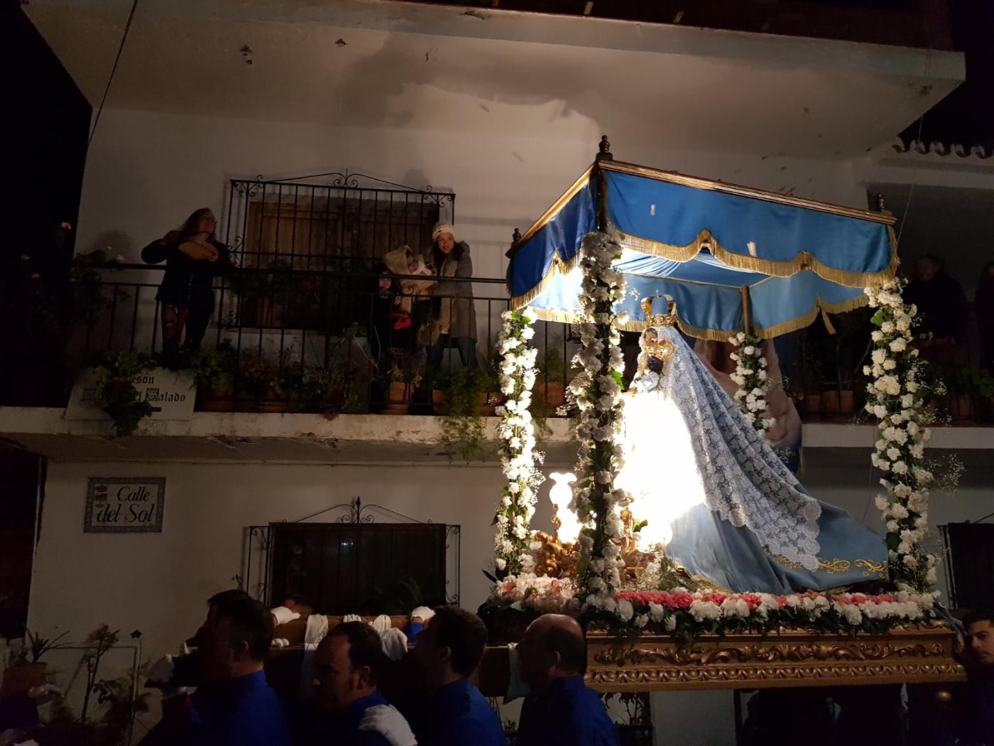 Celebración de la Candelaria en Benagalbón