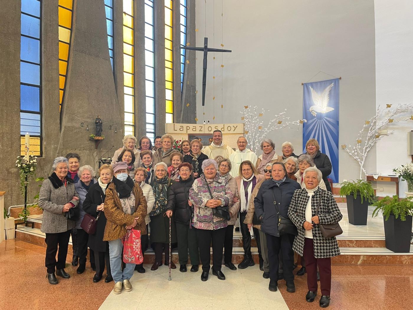 Vida Ascendente celebró a sus patronos, Simeón y Ana