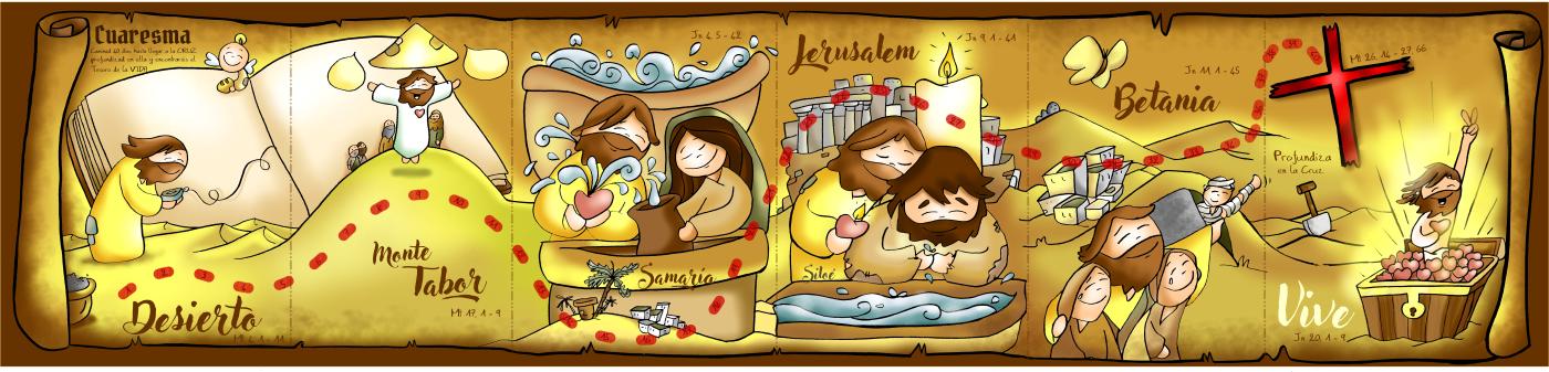 Unai y Fano proponen "El Tesoro de Jesús" para esta Cuaresma