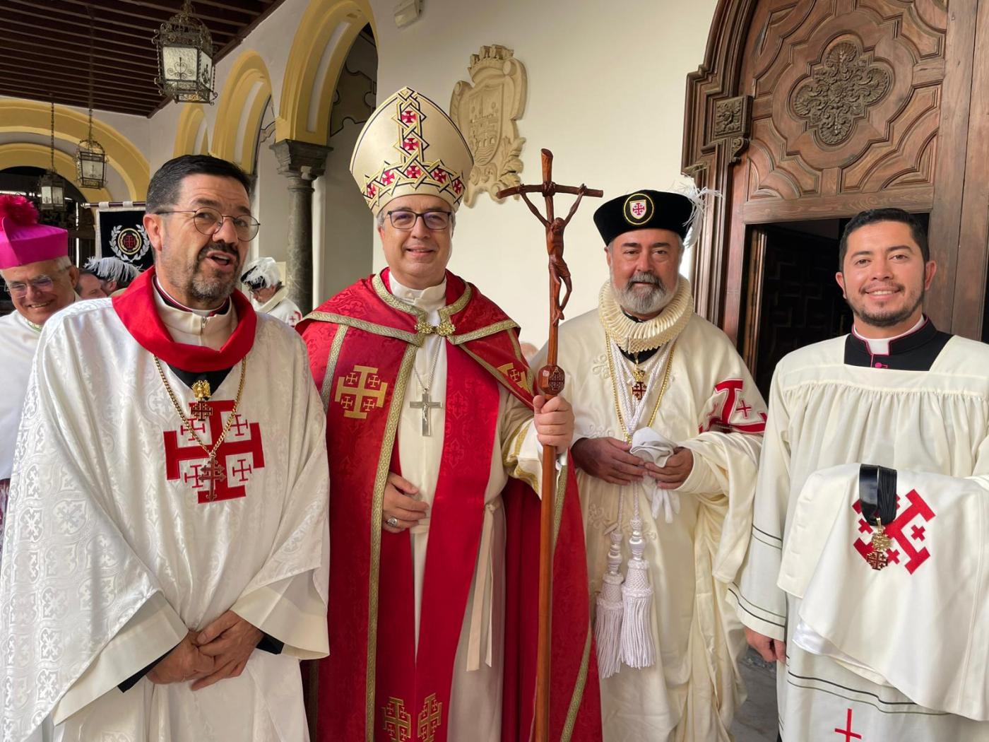 José López Solórzano, comendador de la Orden de Caballeros del Santo Sepulcro de Jerusalén