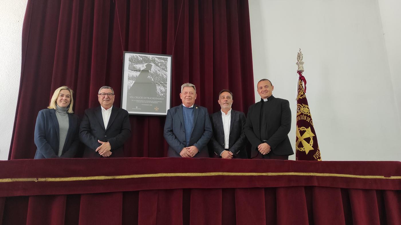 El Vía Crucis extraordinario de la Agrupación remontará a la Semana Santa veleña de 1688