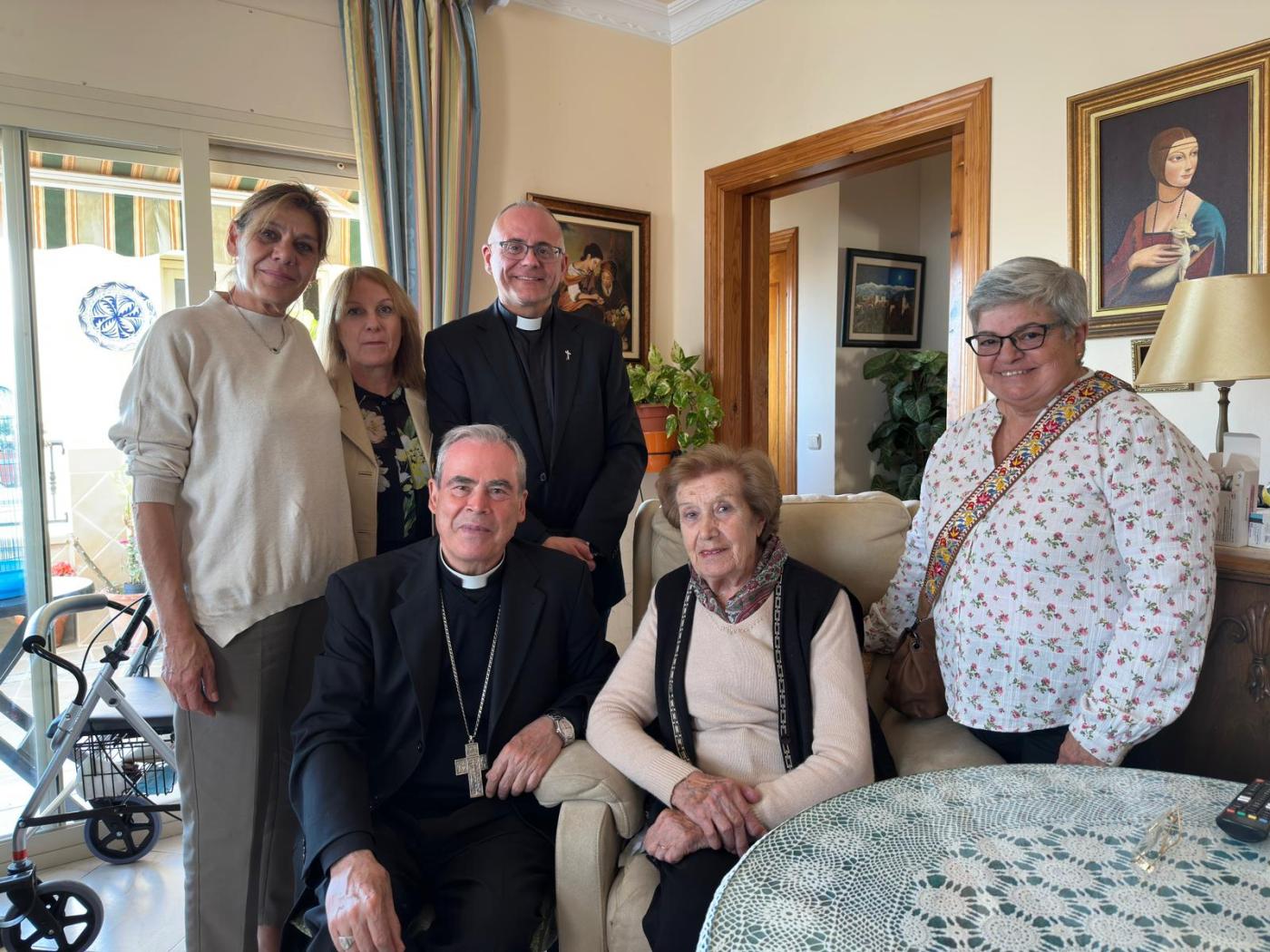 El Sr. Obispo visita la parroquia de El Salvador, en Nerja